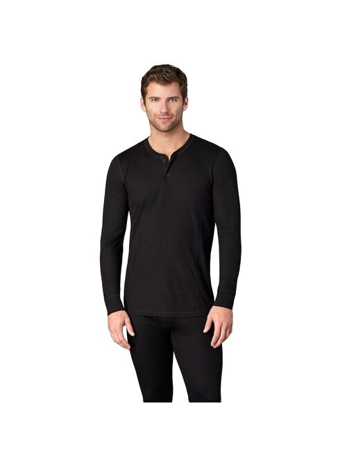 Men's Cuddl Duds Heavyweight ProExtreme Performance Baselayer Henley Top