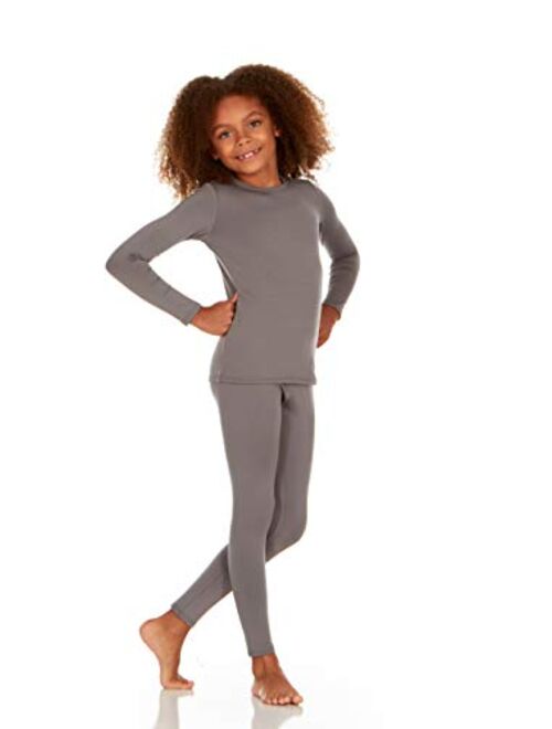 Thermajane Girls Thermal Underwear Set for Kids Long Johns Underwear Ultra Soft Winter Base Layer for Girls