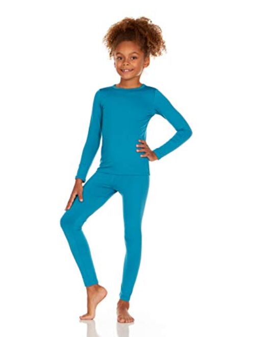 Thermajane Girls Thermal Underwear Set for Kids Long Johns Underwear Ultra Soft Winter Base Layer for Girls