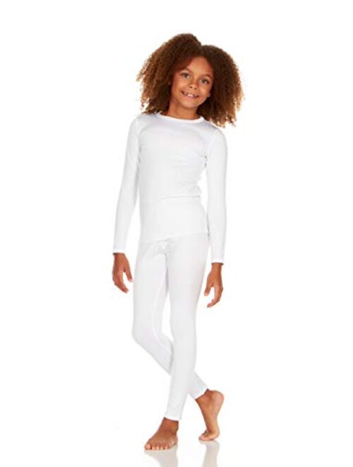 Thermajane Girls Thermal Underwear Set for Kids Long Johns Underwear Ultra Soft Winter Base Layer for Girls