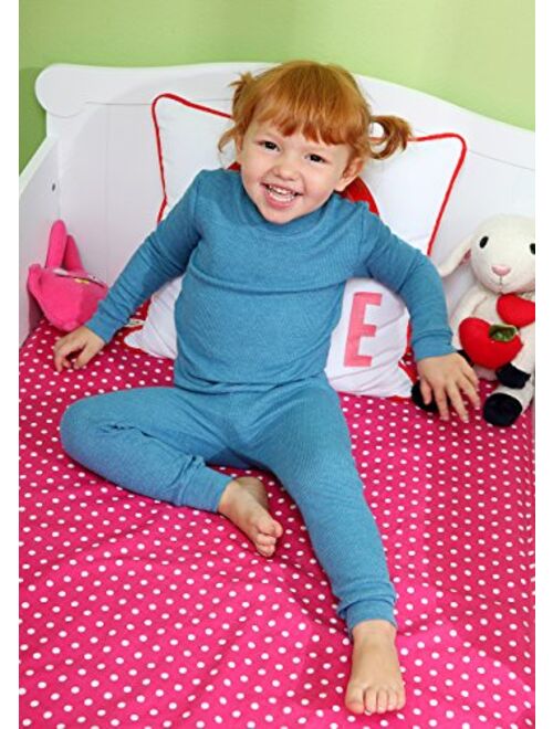 Rocky Thermal Underwear for Girls Cotton Knit Thermals Kids Base