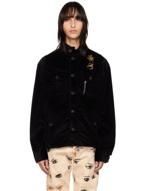 VIVIENNE WESTWOOD Black Casual Jacket