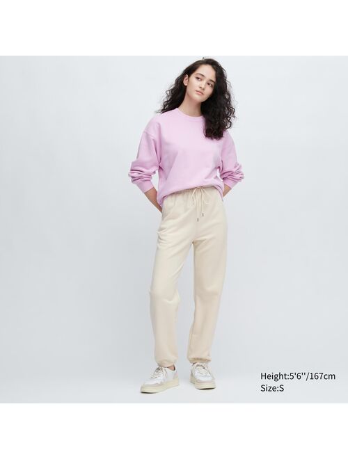 UNIQLO Cotton E-Waist Solid Sweatpants