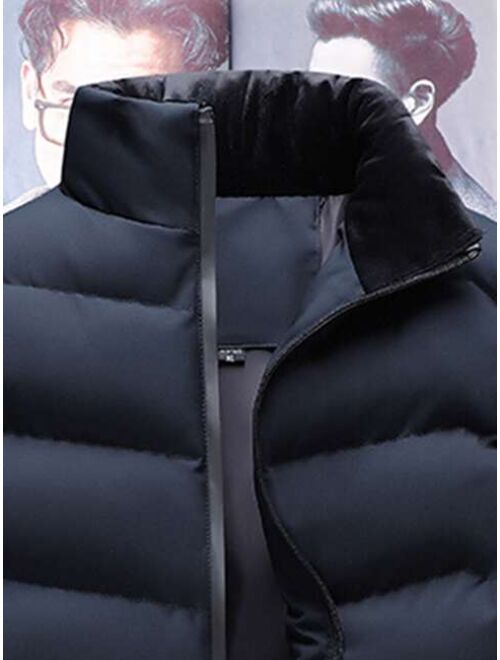 Shein Men Zip Up Vest Puffer Coat