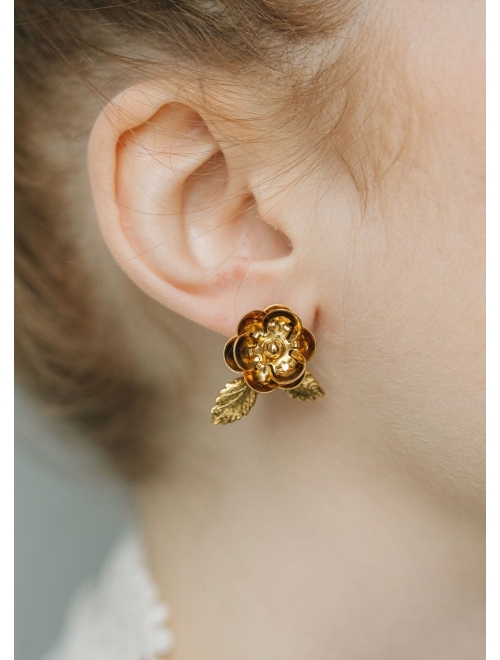 Jennifer Behr Flavia floral stud earrings