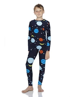 Thermal Underwear for Boys (Thermal Long Johns Set) Shirt & Pants, Base Layer w/Leggings/Bottoms Ski/Extreme Cold