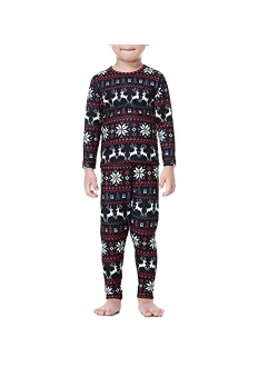 American Trends Boys Thermal Underwear Ultra Soft Kids Long Johns Sets Toddler Base Layer Sets