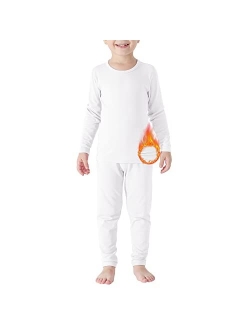 American Trends Boys Thermal Underwear Ultra Soft Kids Long Johns Sets Toddler Base Layer Sets