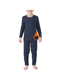 American Trends Boys Thermal Underwear Ultra Soft Kids Long Johns Sets Toddler Base Layer Sets