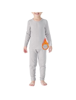 American Trends Boys Thermal Underwear Ultra Soft Kids Long Johns Sets Toddler Base Layer Sets