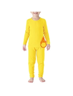 American Trends Boys Thermal Underwear Ultra Soft Kids Long Johns Sets Toddler Base Layer Sets