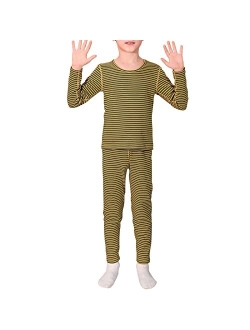 American Trends Boys Thermal Underwear Ultra Soft Kids Long Johns Sets Toddler Base Layer Sets