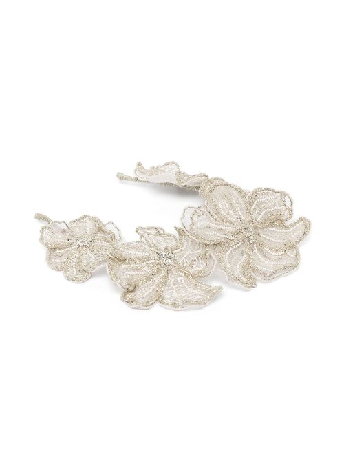 Jennifer Behr Gisela flower applique headband