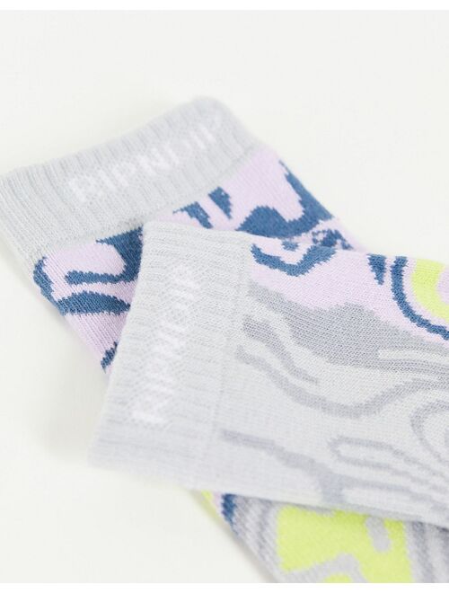 Rip N Dip RIPNDIP hypnotic socks in multi