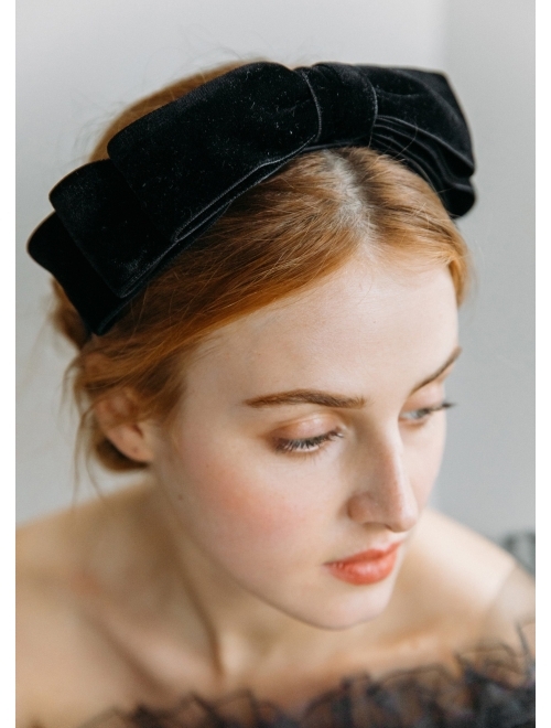 Jennifer Behr Katya bow headband