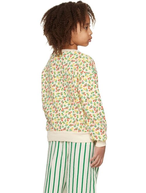 THE ANIMALS OBSERVATORY Kids White Bear Sweatshirt