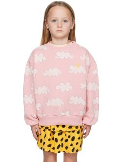 THE ANIMALS OBSERVATORY Kids Pink Bear Sweatshirt