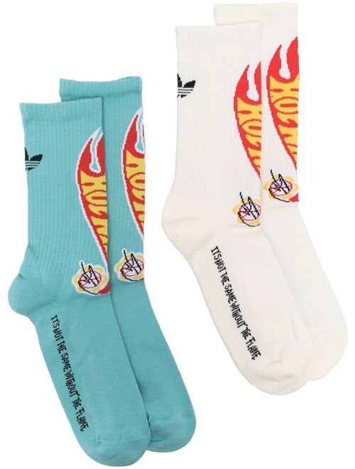 adidas x Hot Wheels printed socks