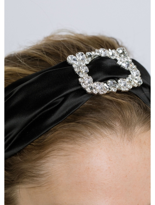 Elise buckle-detail headband