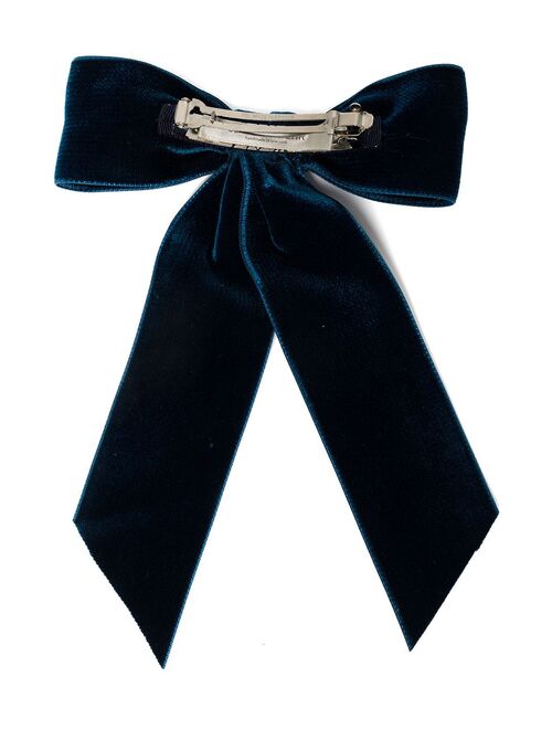 Jennifer Behr bow-detail velvet clip