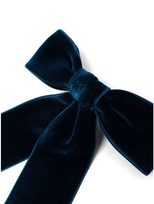 Jennifer Behr bow-detail velvet clip