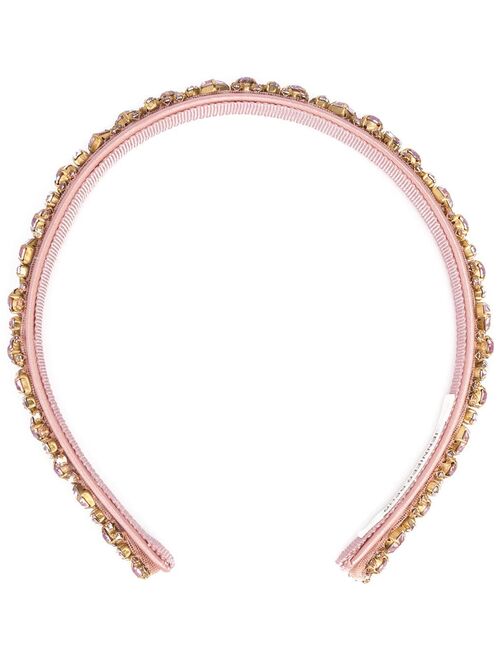 Jennifer Behr crystal-embellished headband