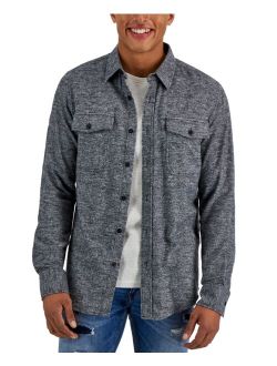 Men's Grindle Flannel Shirt, Created for Macy's