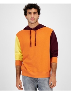 Men's Colorblocked Hoodie, Created for Macy's