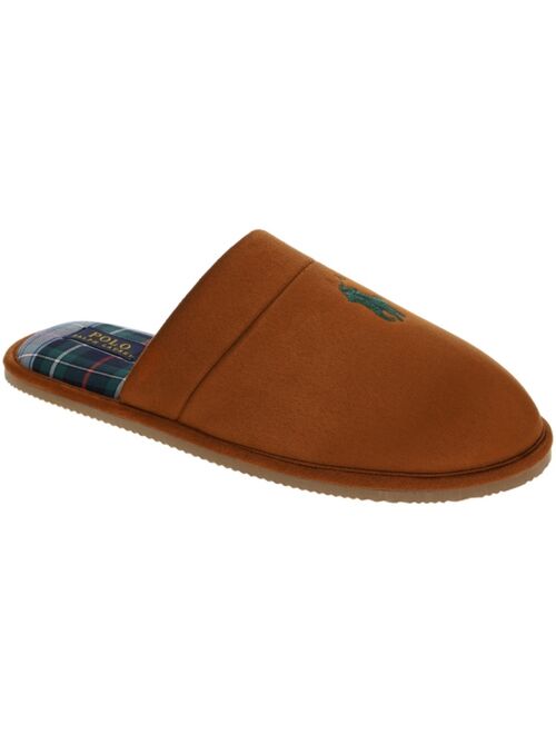 POLO RALPH LAUREN Men's Klarence Plaid Scuff Slipper