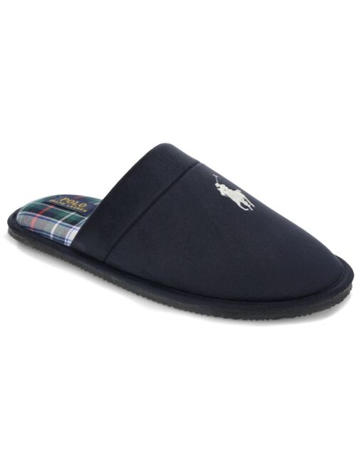 POLO RALPH LAUREN Men's Klarence Plaid Scuff Slipper