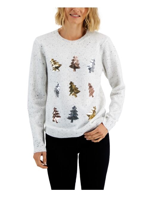 KAREN SCOTT Petite Holiday Sweater, Created for Macy's