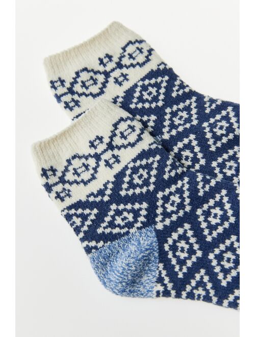 Urban Outfitters Fair Isle Cozy Ankle Sock