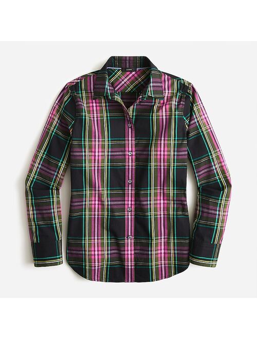 J.Crew Slim-fit shirt in pink Stewart tartan