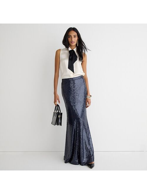 Marie Marot X J.Crew sequin maxi skirt