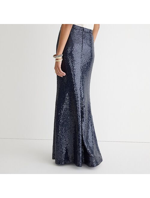 Marie Marot X J.Crew sequin maxi skirt