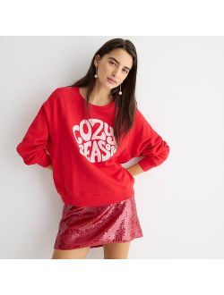 Cozy season crewneck sweatshirt