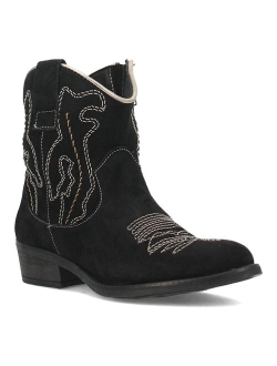 Dingo Daisy Mae Women's Suede Western Booties