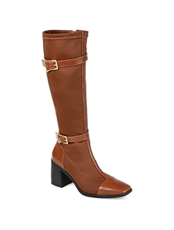 Gaibree Women's Buckle Knee-High Boots