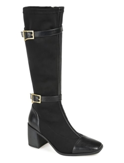 Gaibree Women's Buckle Knee-High Boots