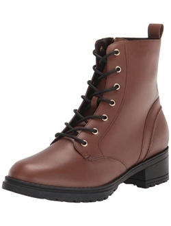 Camea Women's Waterproof Leather Combat Boots