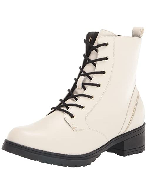 Cole Haan Camea Women's Waterproof Leather Combat Boots