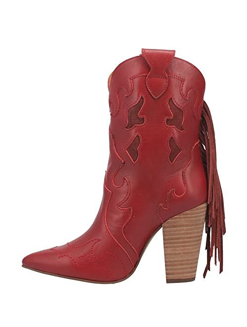 Dingo Lady's Night Women's Leather Western Booties