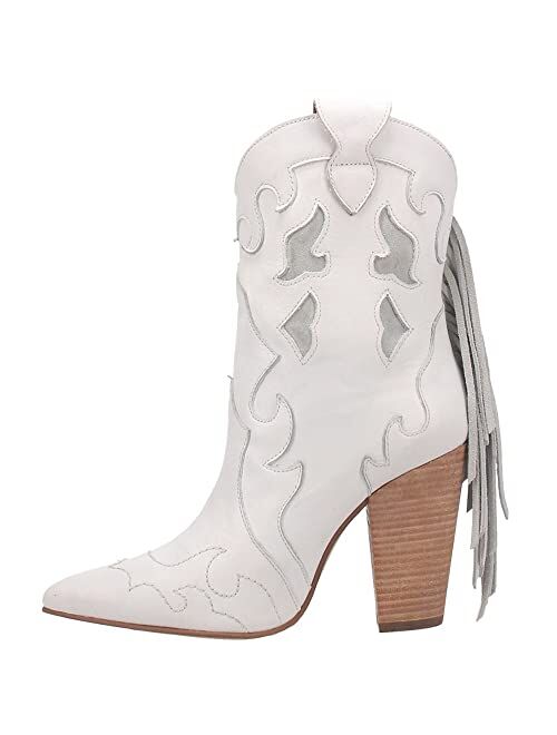 Dingo Lady's Night Women's Leather Western Booties