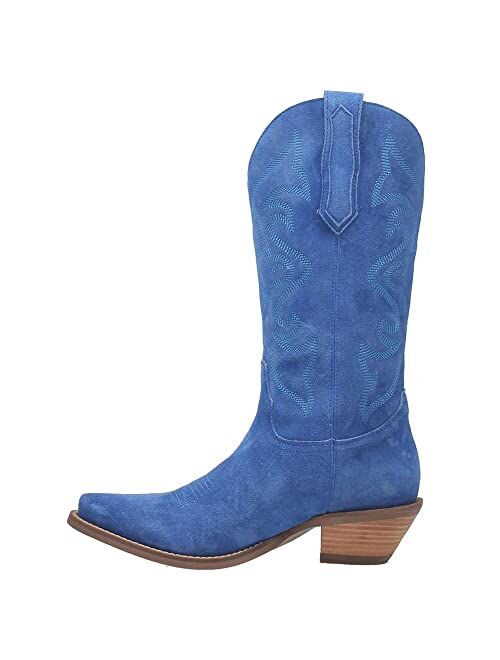 Dingo Out West Women's Suede Cowgirl Boots