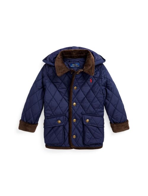 POLO RALPH LAUREN Toddler and Little Boys Water- Repellent Hooded Barn Jacket