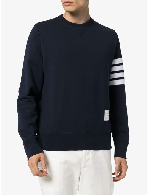 Thom Browne Engineered 4-Bar Jersey Sweatshirt