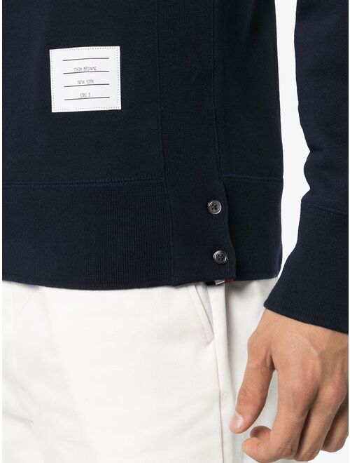 Thom Browne Engineered 4-Bar Jersey Sweatshirt