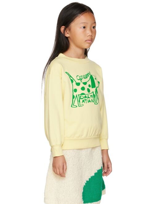 WEEKEND HOUSE KIDS Kids Yellow Dalmation Sweater