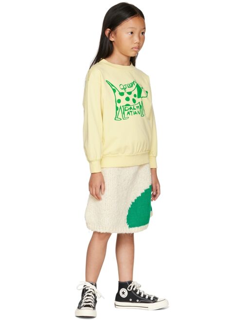 WEEKEND HOUSE KIDS Kids Yellow Dalmation Sweater