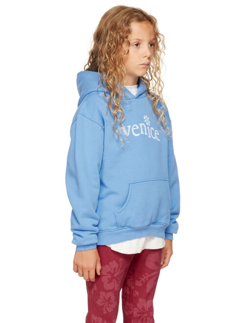 ERL Kids Blue Venice Hoodie